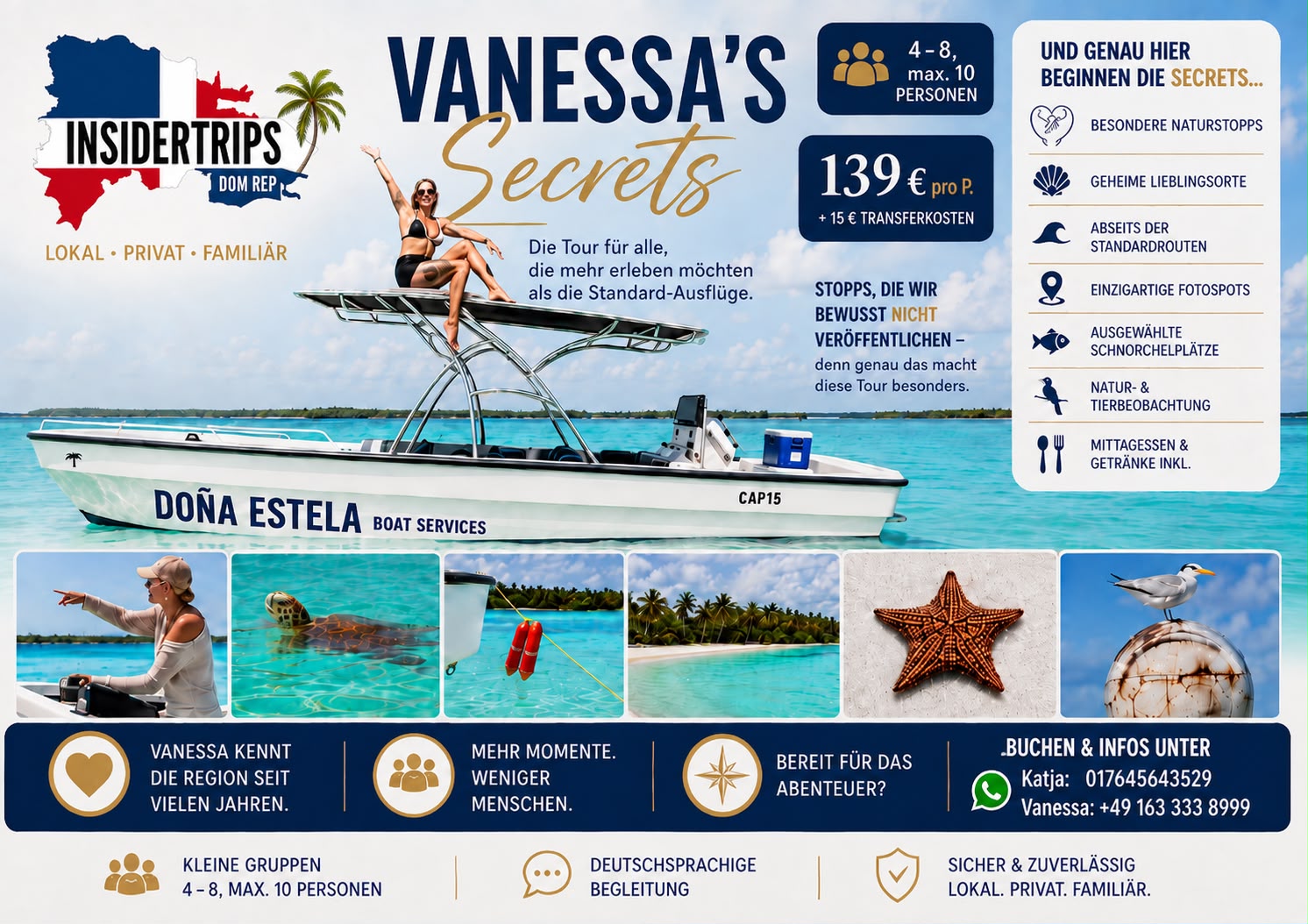 Vanessa’s Secrets für Kreuzfahrtgäste Insidertrips